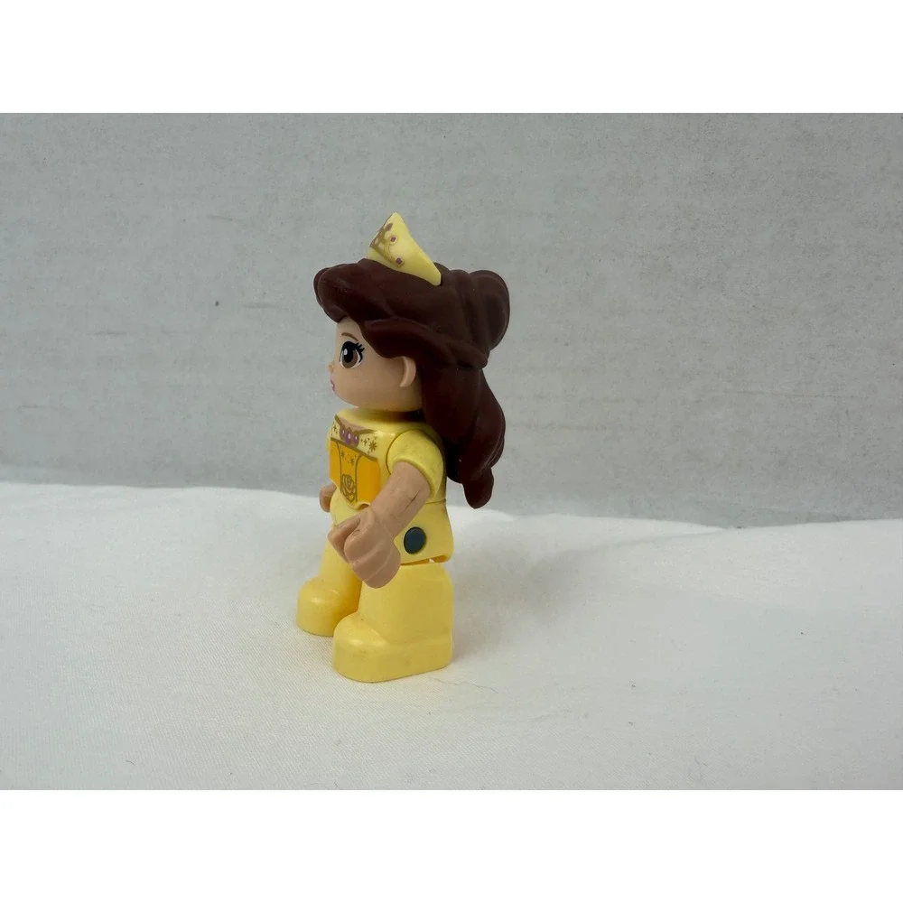 LEGO Duplo Disney Princess Belle Minifigure Yellow Ballgown‎ Tiara Figure
